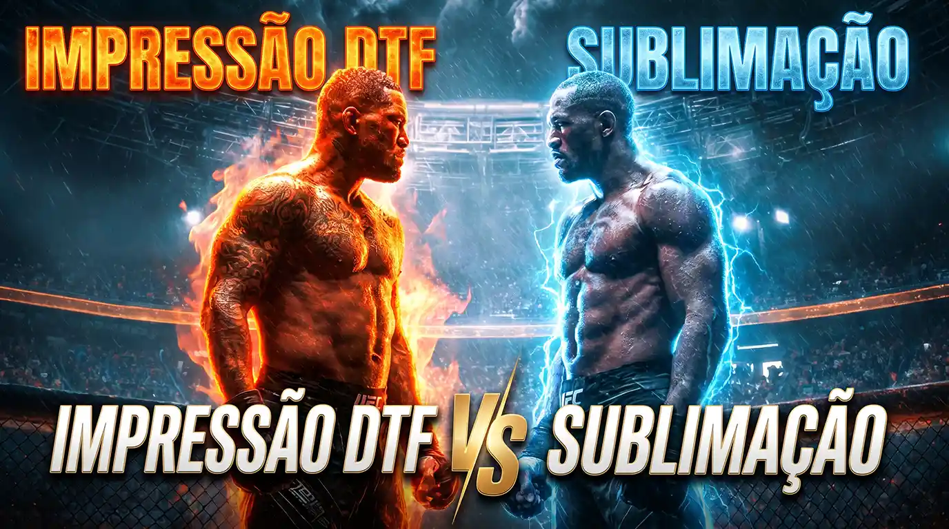 Impressão DTF vs Sublimação: Qual Escolher?