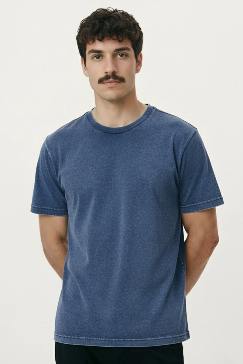 Camiseta Estonada Azul