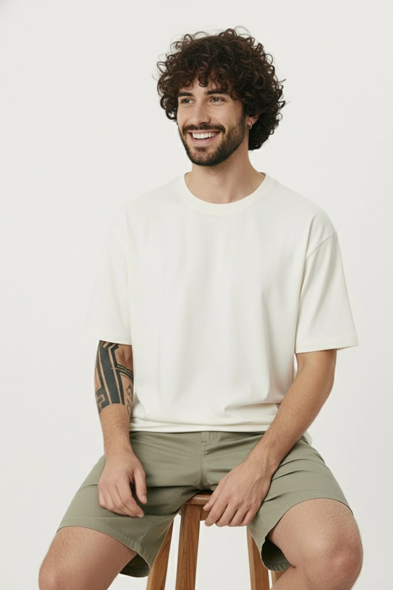 Camiseta Oversized Off White