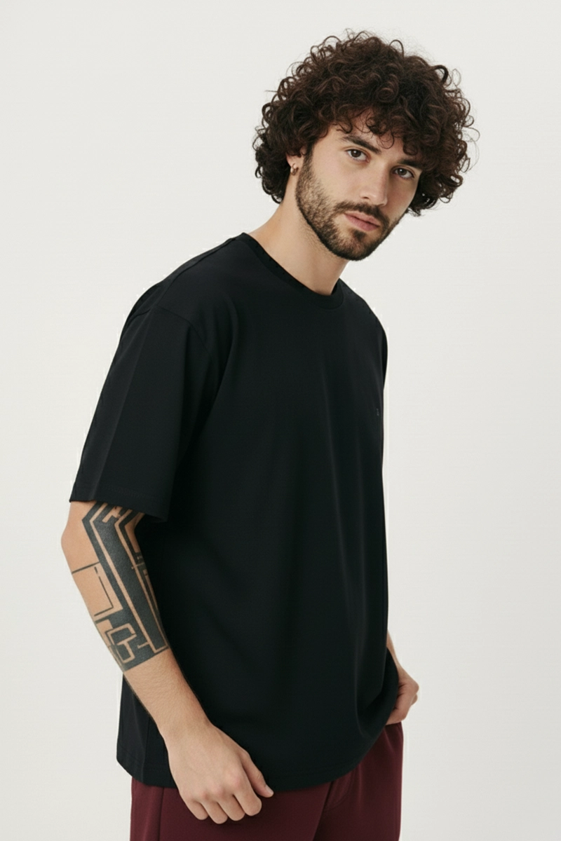Camiseta Oversized Preta