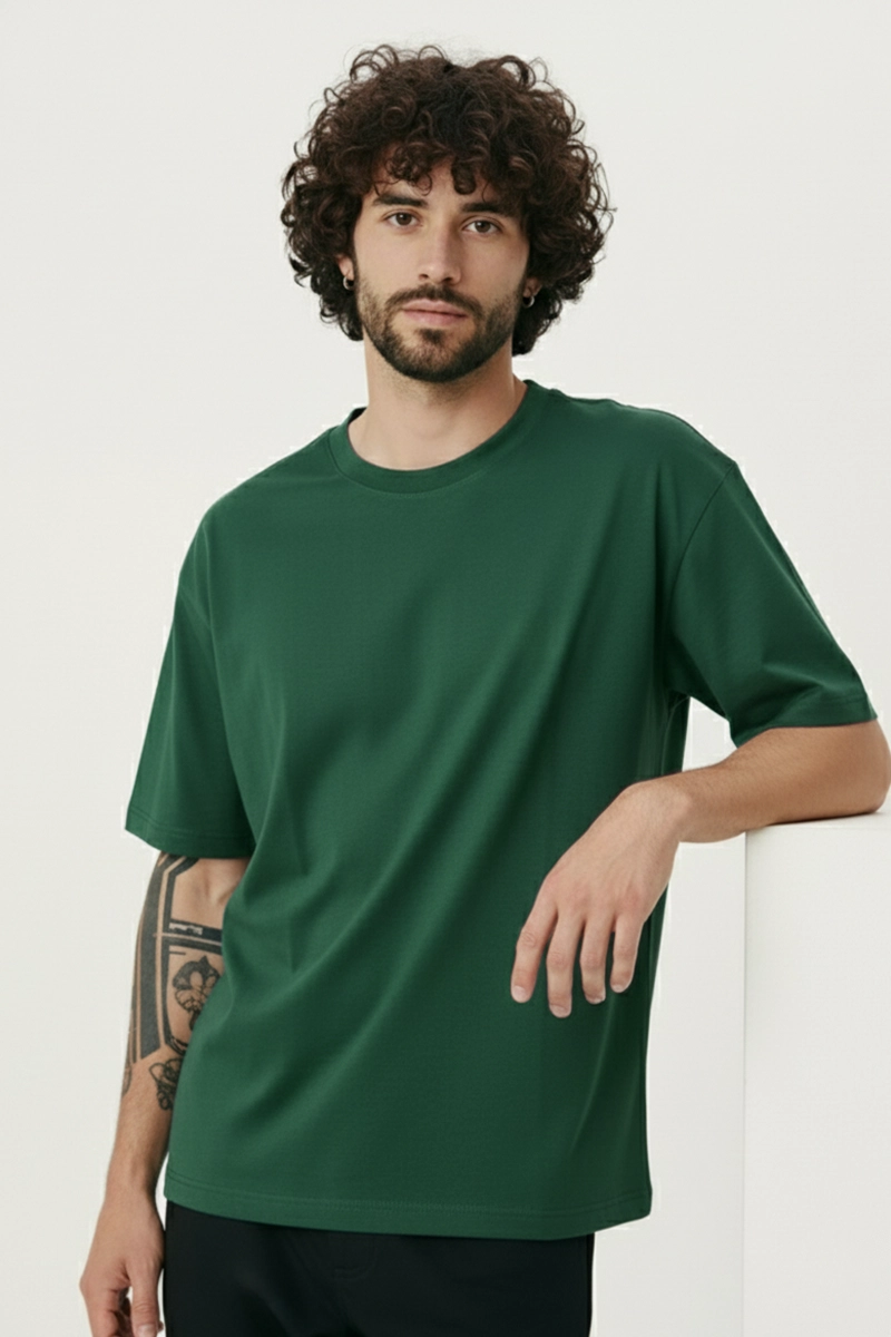 Camiseta Oversized Verde