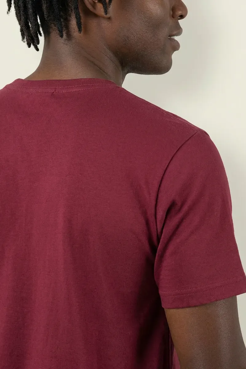 Camiseta Premium Bordô