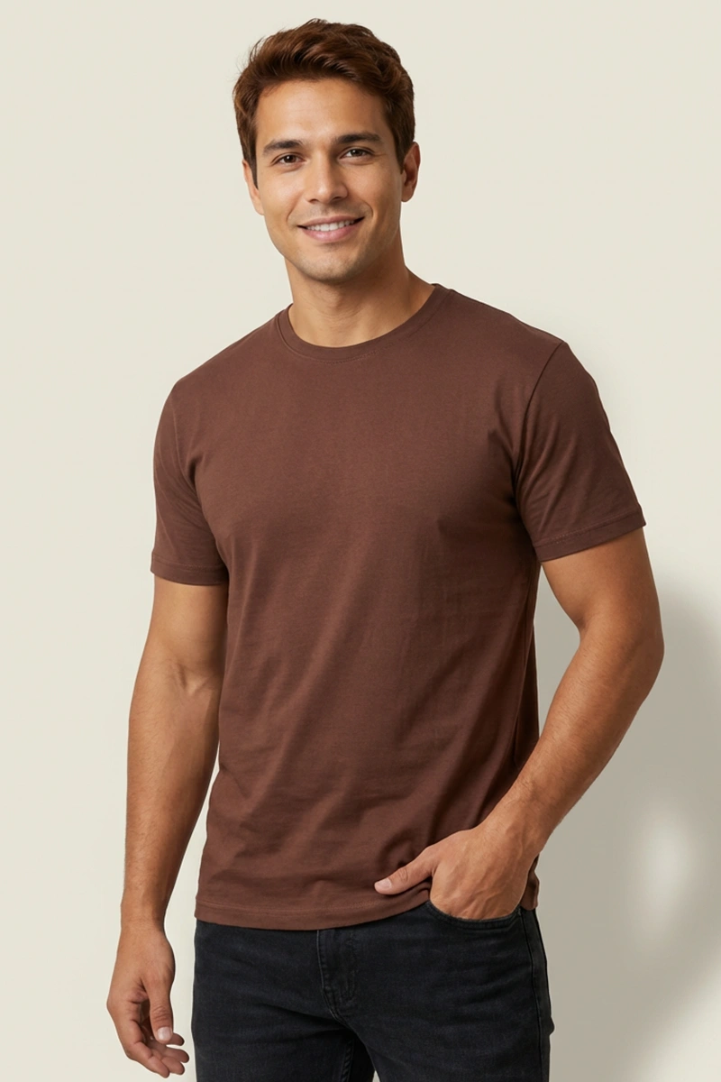 Camiseta Premium Marrom