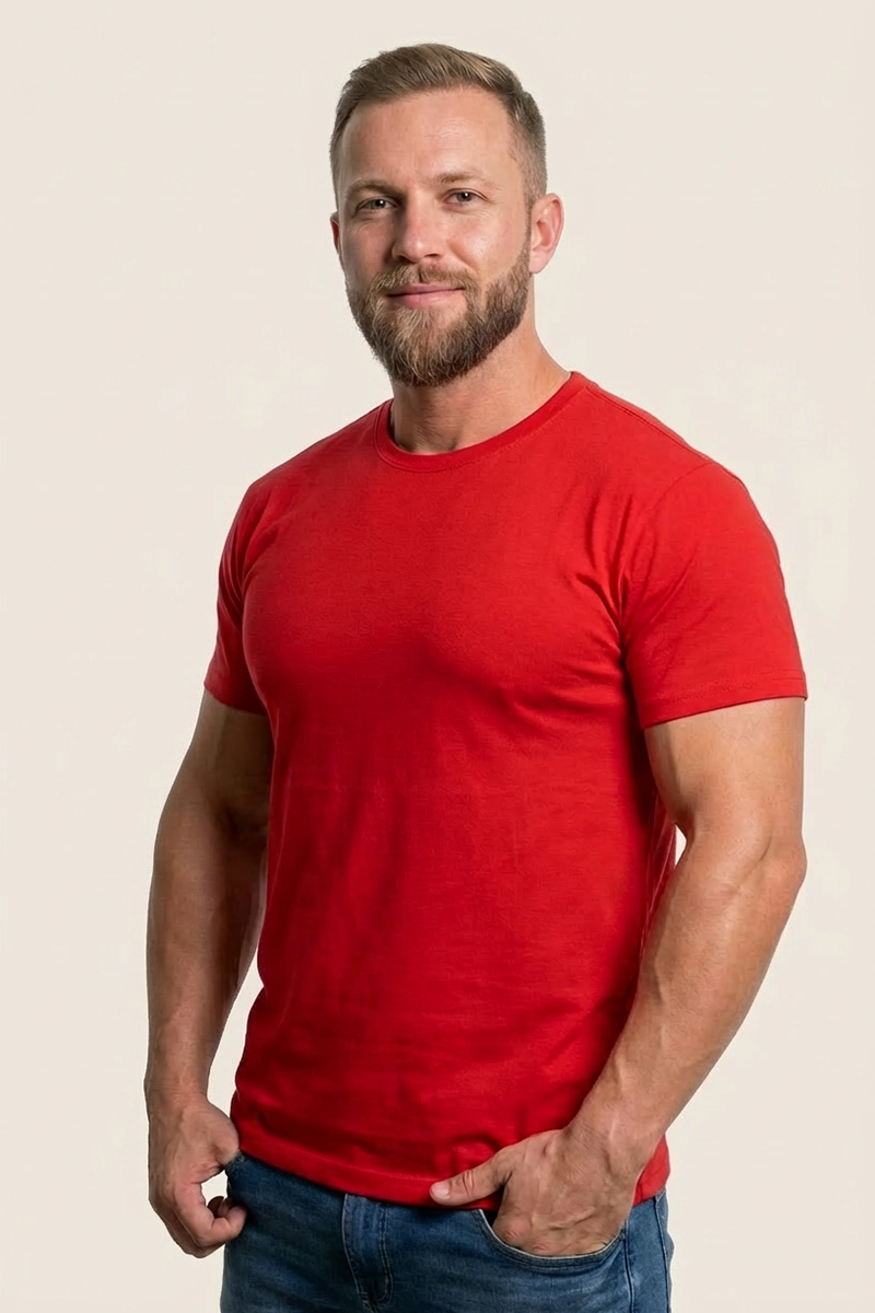 Camiseta Premium Vermelha
