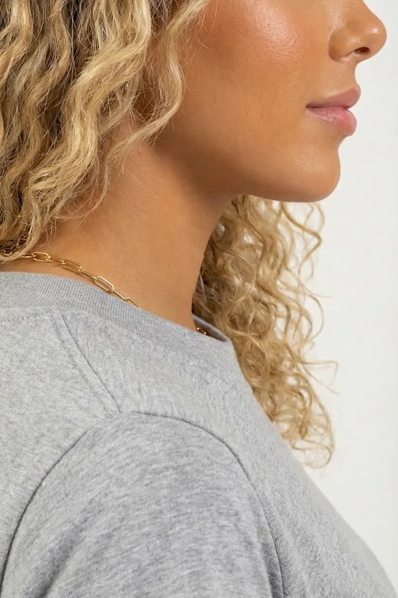 Camiseta Feminina Cinza Mesca