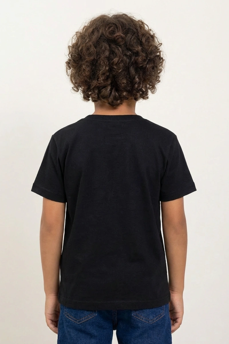 Camiseta Infantil Preta