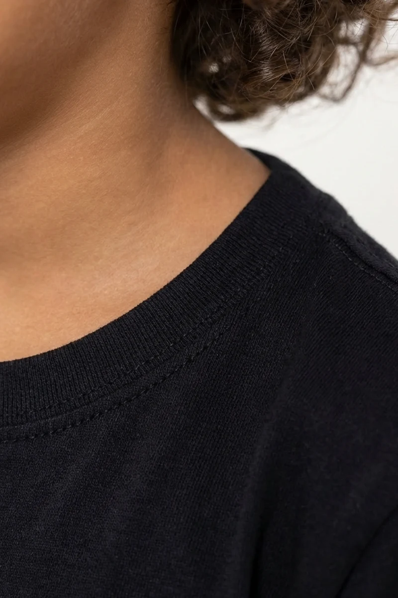 Camiseta Infantil Preta