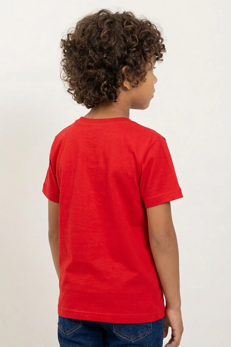 Camiseta Infantil Vermelha