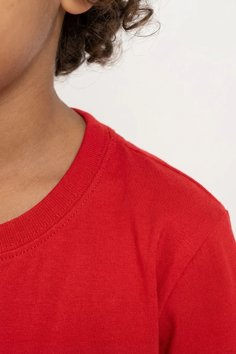 Camiseta Infantil Vermelha