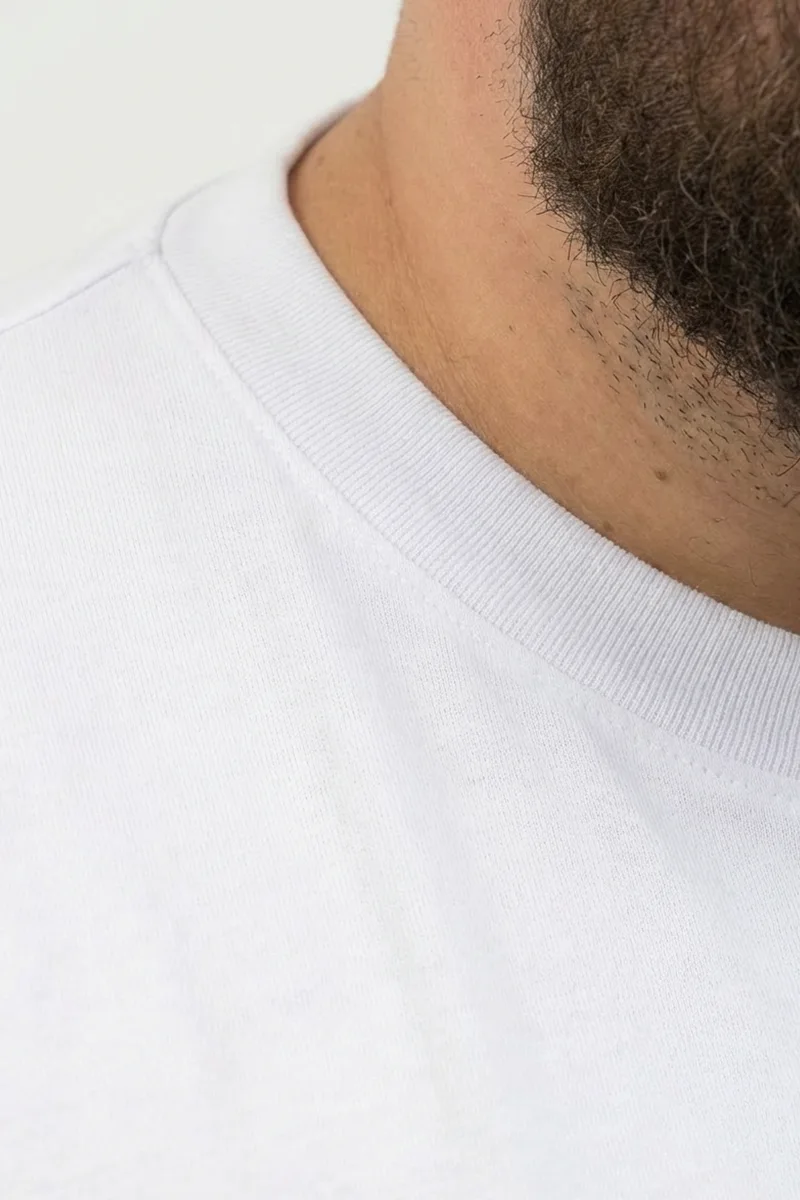 Camiseta Plus Size Branca