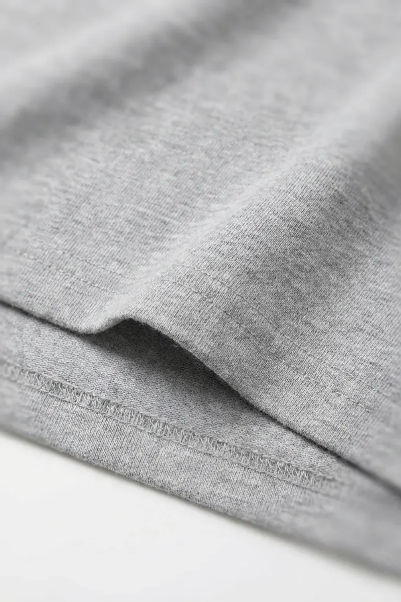 Camiseta Plus Size Cinza Mescla