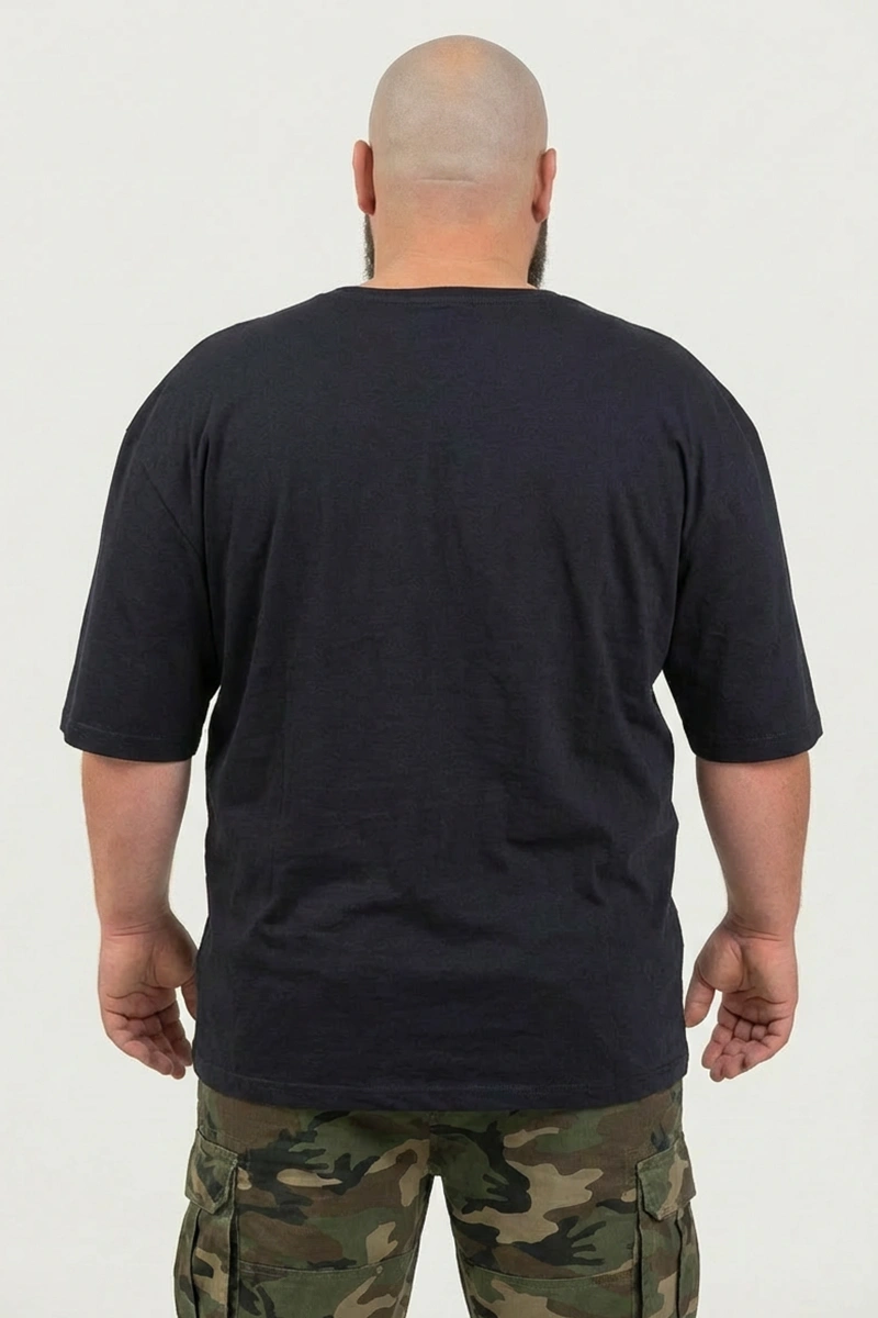 Camiseta Plus Size Preta