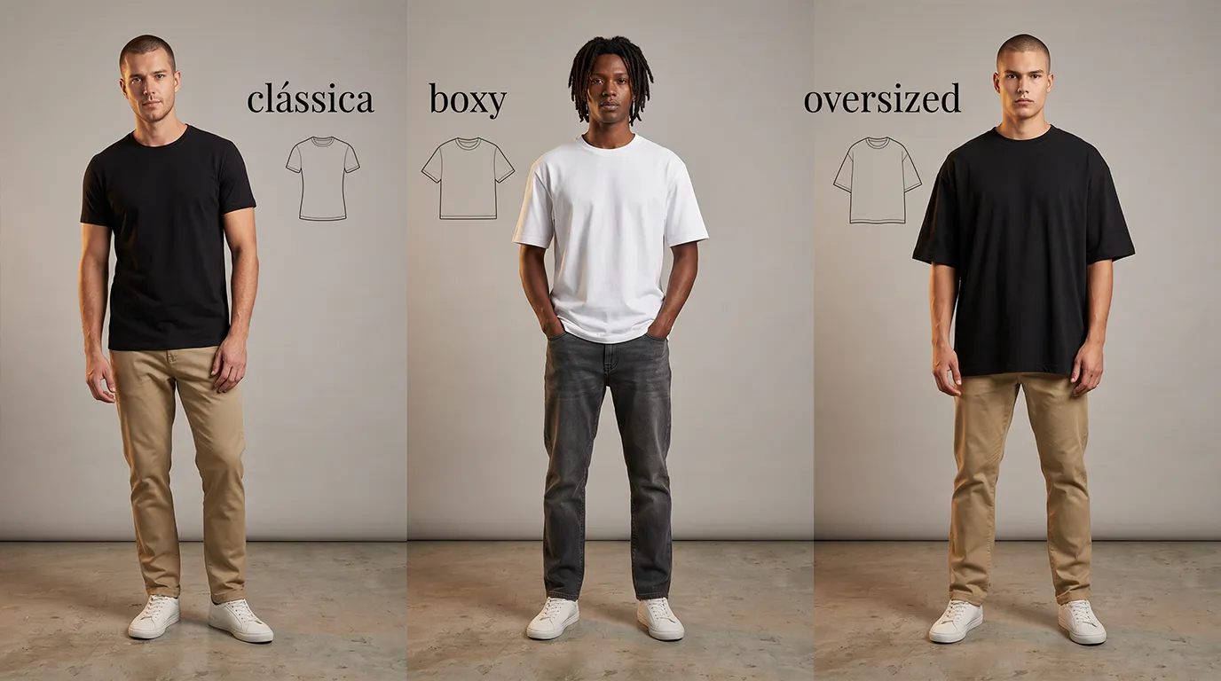 Modelagem Boxy e Oversized
