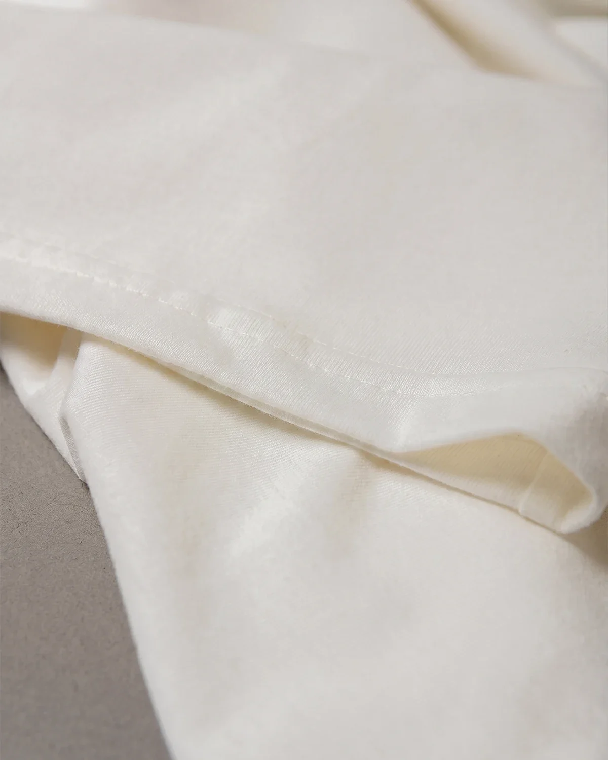 Camiseta Oversized 100% Algodão Menegotti 180g Off-white