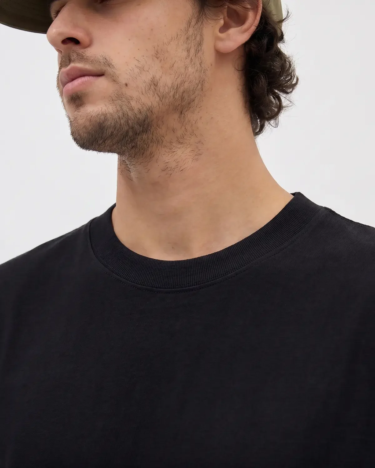 Camiseta Oversized 100% Algodão Menegotti 180g Preta